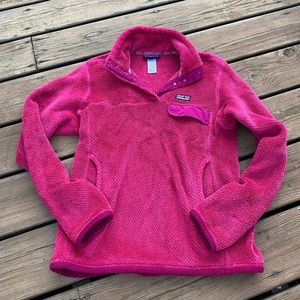 Pink Patagonia sweater